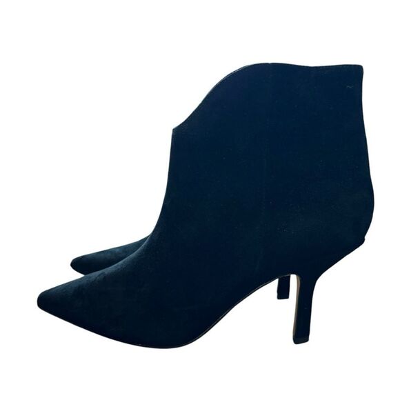 Revolve Marc Fisher LTD Haylian Suede Leather Pointed Toe Ankle Boots - Picture 11 of 12